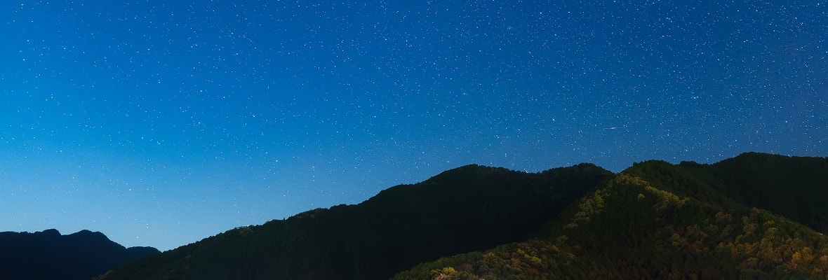 満天の星空