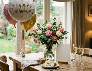 バルーン・花・メッセージカード